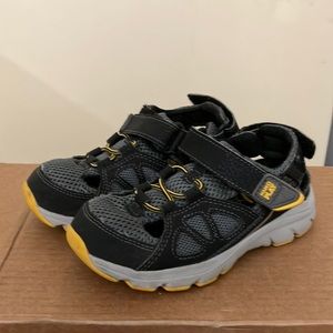 Stride rite grey black Sandal toddler 11